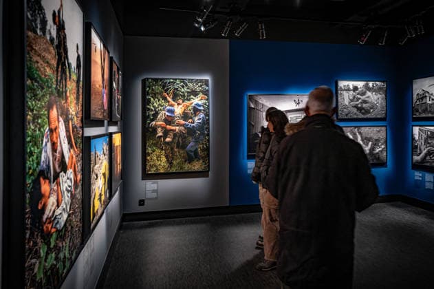 Berlin Mitte, Oranienburger Straße;; FOTOGRAFISKA Museum Berlin, The Contemporary Museum of Photography im ehemaligen Kunsthaus Tacheles. Ausstellung JAMES NACHTWEY : Memoria - 02.02.2026 *nur für die redaktionelle Berichterstattung Berlin