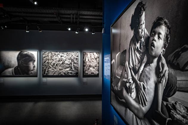 Berlin Mitte, Oranienburger Straße;; FOTOGRAFISKA Museum Berlin, The Contemporary Museum of Photography im ehemaligen Kunsthaus Tacheles. Ausstellung JAMES NACHTWEY : Memoria - 02.02.2026 *nur für die redaktionelle Berichterstattung Berlin