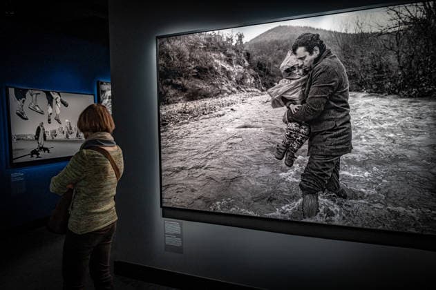 Berlin Mitte, Oranienburger Straße;; FOTOGRAFISKA Museum Berlin, The Contemporary Museum of Photography im ehemaligen Kunsthaus Tacheles. Ausstellung JAMES NACHTWEY : Memoria - 02.02.2026 *nur für die redaktionelle Berichterstattung Berlin