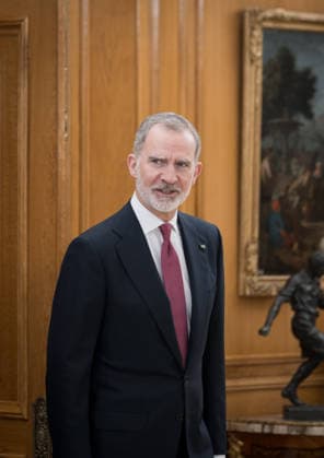 Felipe VI receives the President of Lebanon at La Zarzuela King Felipe VI receives the President of the Lebanese Republic, at La Zarzuela Palace, on February 2, 2026, in Madrid Spain The Lebanese President is paying a two-day State visit to Spain to discuss the possible permanence of the Spanish military in the south of the country when the UN mission FINUL 02 FEBRUARY 2026 Diego Radamé Madrid Madrid Madrid Spain  Copyright: xDiegoxRadamÃ sx 7261366
