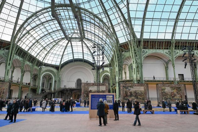 Opening of the Exhibition The Rediscovered Treasure of the Sun King - Paris Opening of the exhibition The rediscovered Treasure of the Sun King at the Grand Palais in Paris, France on February 2, 2026. Photo by Lionel Urman ABACAPRESS.COM Paris France  Copyright: xUrmanxLionel ABACAx