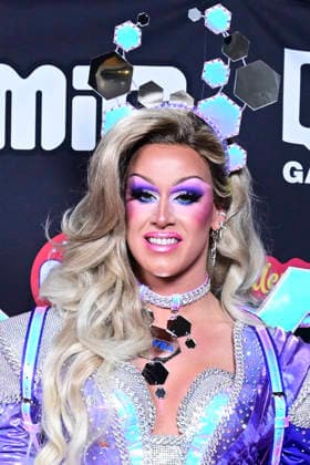 STOCKHOLM, SWEDEN 20260202 Elecktra, stage name for Robin Agne Werner, nominated in the Drag of the Year, arrives at the QX gala at Cirkus in Stockholm STOCKHOLM SWEDEN x10030x  Copyright: xJonasxEkströmer TTx QX-GALAN 2026 I6TqzeZEoug