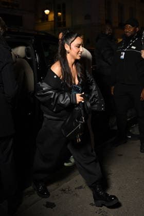 Sakina Karchaoui arrives for the global launch of NikeSkims in a pop up in the Marais district of Paris, France, on February 2, 2026 Pierre Perusseau Bestimage Sakina Karchaoui arrives for the global launch of NikeSkims in a pop up in the Marais district of Paris, France, on February 2, 2026 Paris France  Copyright: xPierrexPerusseaux xBestimagexPierrexPerusseaux xBestimagex