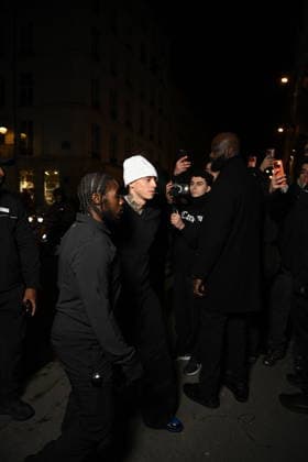 Central Cee arrives for the global launch of NikeSkims in a pop up in the Marais district of Paris, France, on February 2, 2026 Pierre Perusseau Bestimage Central Cee arrives for the global launch of NikeSkims in a pop up in the Marais district of Paris, France, on February 2, 2026 Paris France  Copyright: xPierrexPerusseaux xBestimagexPierrexPerusseaux xBestimagex
