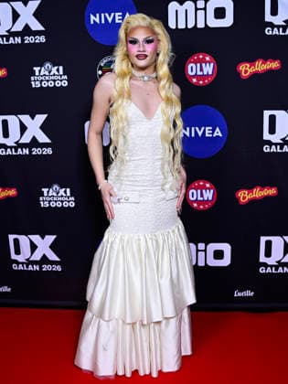 STOCKHOLM, SWEDEN 20260202 Almighty Aphroditey, stage name for Dante Mason, arrives at the QX gala at Cirkus in Stockholm STOCKHOLM SWEDEN x10030x  Copyright: xJonasxEkströmer TTx QX-GALAN 2026 YVE7ufUQ8mo