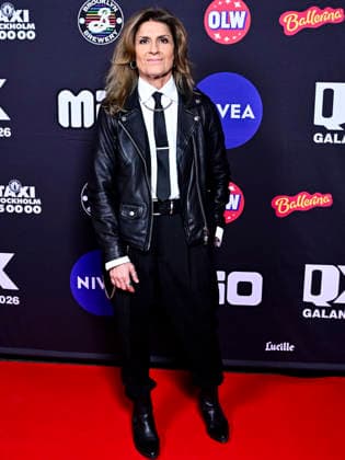 STOCKHOLM, SWEDEN 20260202 Pamela Leal Vinals, DJ Pamela, arrives at the QX gala at Cirkus in Stockholm STOCKHOLM SWEDEN x10030x  Copyright: xJonasxEkströmer TTx QX-GALAN 2026 quWlFkvZ8kI