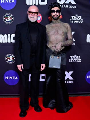 STOCKHOLM, SWEDEN 20260202 Peter Hägelstam and Christian Hermez arrive at the QX gala at Cirkus in Stockholm STOCKHOLM SWEDEN x10030x  Copyright: xJonasxEkströmer TTx QX-GALAN 2026 u2fgL_YZYH4