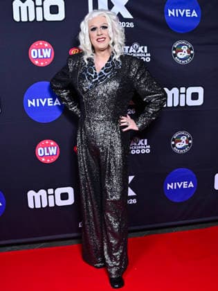 STOCKHOLM, SWEDEN 20260202 Gretchen, stage name for Robert Aug, arrives at the QX gala at Cirkus in Stockholm STOCKHOLM SWEDEN x10030x  Copyright: xJonasxEkströmer TTx QX-GALAN 2026 A_Rt_iWeCZ8