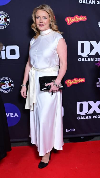 STOCKHOLM, SWEDEN 20260202 The leader of the Center Party Elisabeth Thand Ringqvist C arrives at the QX gala at Cirkus in Stockholm STOCKHOLM SWEDEN x10030x  Copyright: xJonasxEkströmer TTx QX-GALAN 2026 d8-DyMlywMk