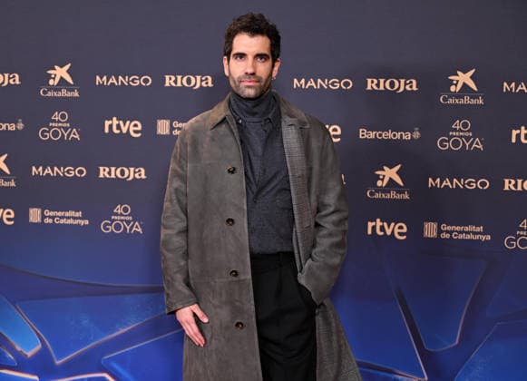 Nominees Meeting of the 40th edition of the Goya Awards Tamar Novas, nominated for Best Supporting Actor for Rondallas , poses at the photocall of the Nominees Meeting of the 40th edition of the Goya Awards, held at the Real Casino de Madrid, on February 02, 2026, in Madrid Spain CINE GOYA AWARDS PHOTOCALL GENTE José Madrid Madrid Spain  Copyright: xJosÃ xOlivax 7261840