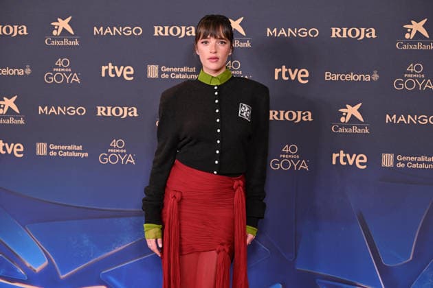 Nominees Meeting of the 40th Goya Awards Susana Abaitua, nominated to the Goya Awards 2026 for Best Actress in a Leading Role for her role in the film Un fantasma en la batalla, poses at the photocall of the Nominees Meeting of the 40th Goya Awards, held at the Real Casino de Madrid, February 02, 2026, in Madrid Spain CINE GOYA AWARDS PHOTOCALL GENTE José Madrid Madrid Madrid Spain  Copyright: xJosÃ xOlivax 7261848
