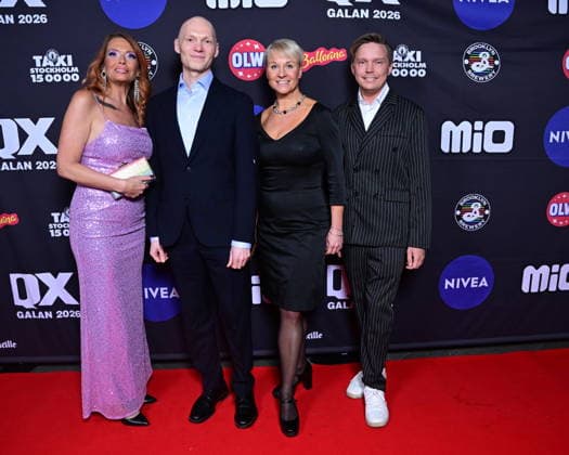 STOCKHOLM, SWEDEN 20260202 Minister for Financial Markets Niklas Wykman M and Minister for Elderly Affairs and Social Security Anna Tenje M with company arrive at the QX gala at Cirkus in Stockholm STOCKHOLM SWEDEN x10030x  Copyright: xJonasxEkströmer TTx QX-GALAN 2026 snB0KIwOr0o