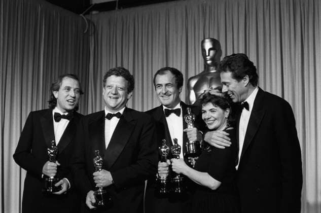 RECORD DATE NOT STATED The 60th Annual Academy Awards Mark Peploe, Jeremy Thomas, Bernardo Bertolucci, Gabriella Cristiani, Vittorio Storaro 1988 EDITORIAL USE ONLY  Copyright: xGuntherx