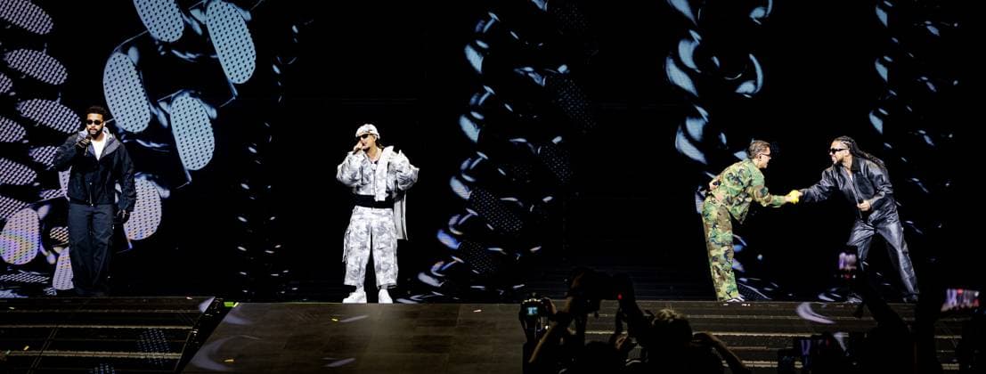 AMSTERDAM Hip-hop collective New Wave will perform at the Ziggo Dome. It was the first of five reunion concerts at the Amsterdam concert hall. RAMON VAN FLYMEN ANP netherlands out - belgium out  Copyright: xx x549489448x originalFilename: 549489448.jpg