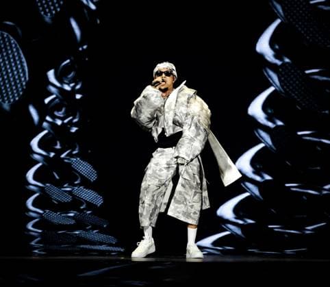 AMSTERDAM Ronnie Flex of the hip-hop collective New Wave will perform at the Ziggo Dome. It was the first of five reunion concerts at the Amsterdam concert hall. RAMON VAN FLYMEN ANP netherlands out - belgium out  Copyright: xx x549489535x originalFilename: 549489535.jpg
