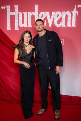 Hurlevent or Wuthering Heights photocall in Paris EB France s swimmer Florent Manaudou and French dancer and actress Elsa Bois pose during a photocall before the screening of the movie Wuthering Heights at the Grand Rex theater in Paris on February 2, 2026. Photo by Eliot Blondet ABACAPRESS.COM Paris France France  Copyright: xBlondetxEliot ABACAx