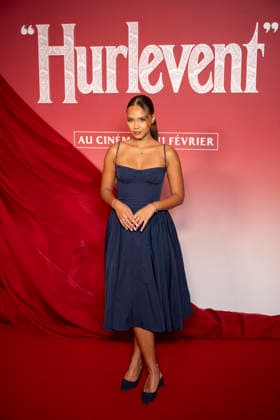 Hurlevent or Wuthering Heights photocall in Paris EB Miss France 2023 Indira Ampiot poses during a photocall before the screening of the movie Wuthering Heights at the Grand Rex theater in Paris on February 2, 2026. Photo by Eliot Blondet ABACAPRESS.COM Paris France France  Copyright: xBlondetxEliot ABACAx