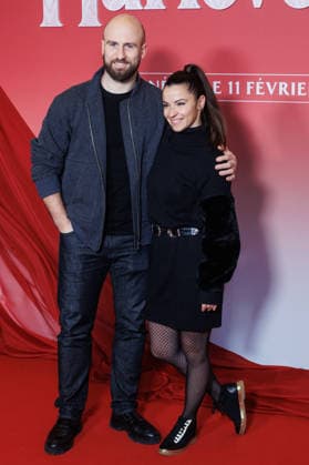 Wuthering Heights premiere at Grand Rex theatre Celebrities arrival on red carpet Avant premiere de Hurlevent au cinema Le Grand Rex Arrivees des celebrites sur le tapis rouge François Alu et Denitsa Ikonomova 452724 2026 02 02 France  Copyright: xSebastienxFremontx xStarfacex STAR_452724_114