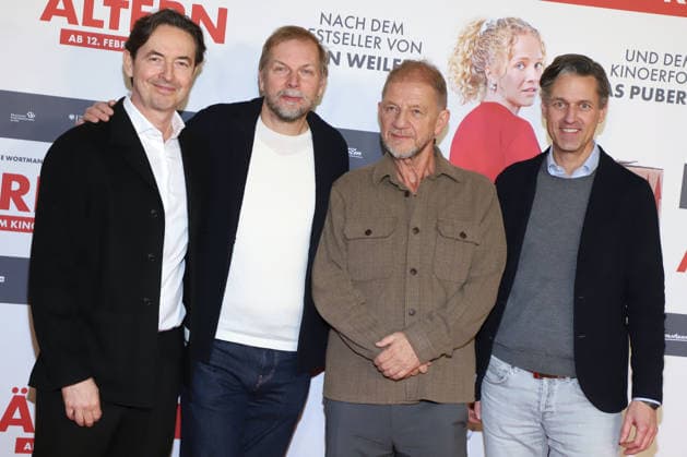 Premiere Die Älteren im Kinopolis HafenCity in HH Martin Bachmann, Helge Albers, Soenke Wortmann, Gregory Theile Premiere Die Älteren im Kinopolis HafenCity in Hamburg 02.02.2026 Copyright: xEventpressxBecherx