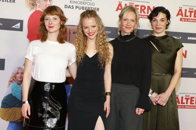 Premiere Die Älteren im Kinopolis HafenCity in HH Sarah Bauerett, Kya Celina Barucki, Anna Schudt, Judith Bohle Premiere Die Älteren im Kinopolis HafenCity in Hamburg 02.02.2026 Copyright: xEventpressxBecherx