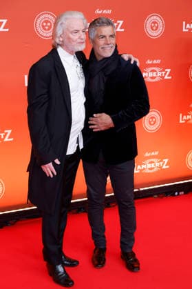 Hermann Bühlbecker und Esai Morales bei der 25. Lambertz Monday Night in den MMC Studios. Köln, 02.02.2026