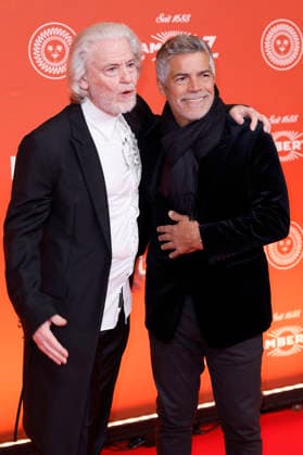 Hermann Bühlbecker und Esai Morales bei der 25. Lambertz Monday Night in den MMC Studios. Köln, 02.02.2026