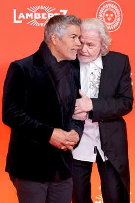 Esai Morales und Hermann Bühlbecker bei der 25. Lambertz Monday Night in den MMC Studios. Köln, 02.02.2026