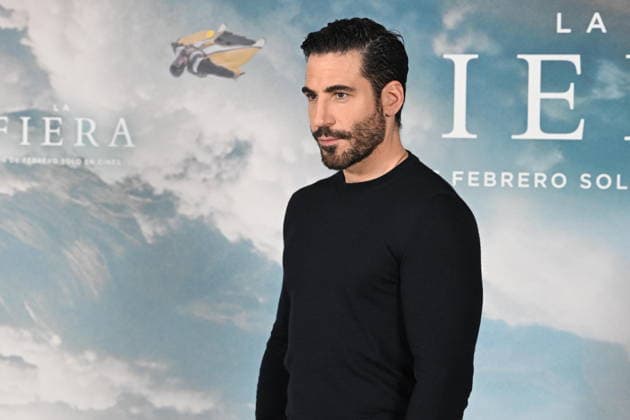 Photocall of the film La Fiera in Madrid Actor Miguel Ángel Silvestre poses during the presentation of the film La Fiera at the Hotel Barceló Torre de Madrid, on February 03, 2026, in Madrid Spain The film delves into the universe of BASE jumping in wingsuits, one of the most extreme and fascinating disciplines of risk sport, to build a deeply human story PHOTOCALL CINE FILM ACTOR 03 FEBRUARY 2026 José Madrid Madrid Madrid Espana  Copyright: xJosÃ xOlivax 7262342