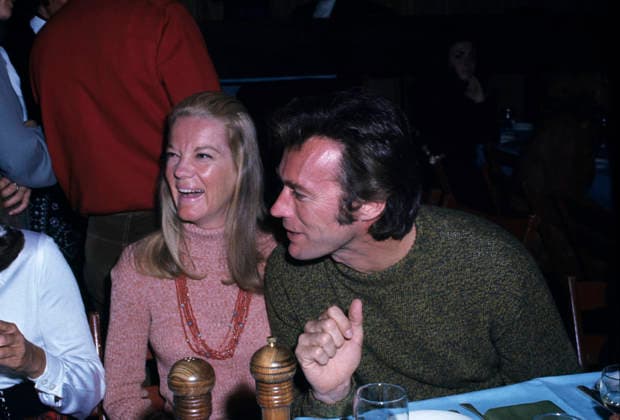 RECORD DATE NOT STATED Clint Eastwood and wife Maggie Johnson circa 1970s EDITORIAL USE ONLY  Copyright: xGaryxLewisx