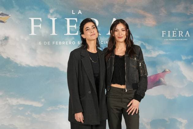 Stephanie Magnin and Candela Gonzalez at photocall film La Fiera in Madrid on Tuesday, 03 February 2026. Cordon Press 