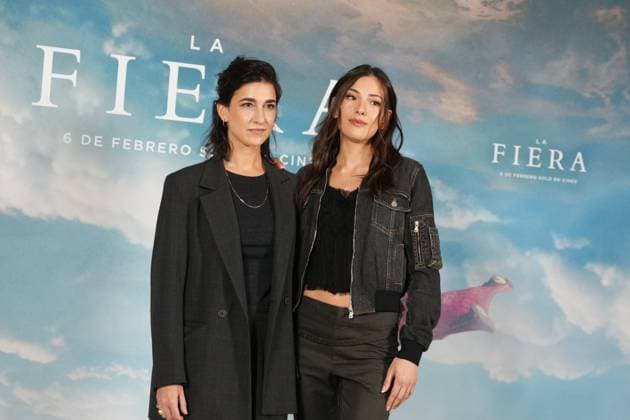 Stephanie Magnin and Candela Gonzalez at photocall film La Fiera in Madrid on Tuesday, 03 February 2026. Cordon Press 