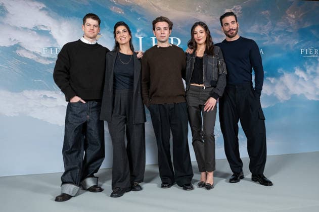 photocall for LA FIERA the photocall for LA FIERA at Hotel Barcelo Torre de Madrid on February 03, 2025 in Madrid, Spain Featuring: (L-R) Miguel Bernardeau, StÃ phanie Magnin, Carlos Cuevas, Salvador Calvo, Candela Gonzalez and Miguel Ãngel Silvestre attend the photocall for LA FIERA at Hotel Barcelo Torre de Madrid on February 03, 2025 in Madrid, Spain Where: Madrid, Spain When: 03 Feb 2026 Credit: Oscar Gonzalez WENN Madrid Spain Copyright: xOscarxGonzalez WENNx wenn40931245 OFA ZOJx wenn40931245