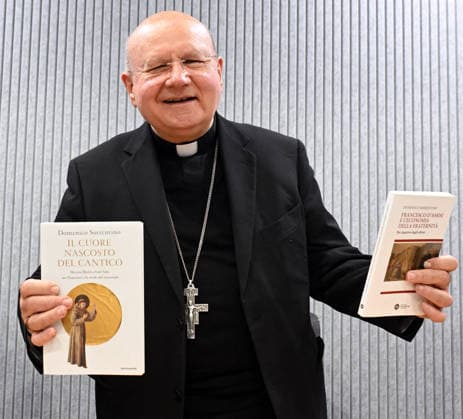 ITALY - PRESS CONFERENCE PRESENTING THE INTERNATIONAL AWARD FRANCIS OF ASSISI AND CARLO ACUTIS FOR AN ECONOMY OF FRATERNITY - 2026 2 03 Italy, Rome, Vatican, 2026 2 03 .Monsignor Domenico Sorrentino, Apostolic Administrator of the Dioceses of Assisi-Nocera Umbra-Gualdo Tadino and Foligno during a Press conference presenting the international award Francis of Assisi and Carlo Acutis for an economy of fraternity EDITORIAL USE ONLY - NO BOOKS Copyright: xALESSIAxGIULIANIx
