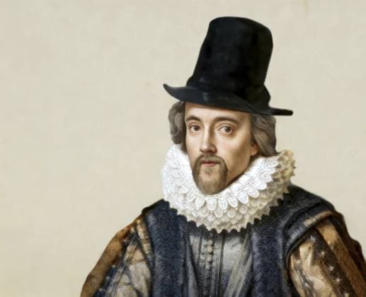 Porträt von Sir Francis Bacon, Baron Baco von Verulam, 1561 1626, englischer Anwalt, Staatsmann, Essayist, Historiker, intellektueller Reformer, Philosoph und Wissenschaftler, digital bearbeitet Portrait of Sir Francis Bacon, Baron Baco of Verulam, 1561 - 1626, English lawyer, statesman, essayist, historian, intellectual reformer, philosopher and scientist, digitally edited Copyright: imageBROKER Heinz-DieterxFalkens iblhfa16286147.jpg