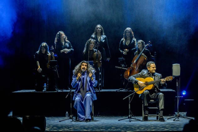 Israel Fernández concert at the Teatro Circo Price Singer Israel Fernández i during a performance at the Teatro Circo Price, on February 3, 2026, in Madrid Spain Israel Fernández is a flamenco singer, composer and musician, awarded for his album Amor and nominated for a Latin Grammy in the category of best flamenco music album 03 FEBRUARY 2026 CONCIERTO FLAMENCO MÚSICO MÚSICA PRICE CANTAOR Madrid Madrid Madrid Spain  Copyright: xRicardoxRubiox 7263825