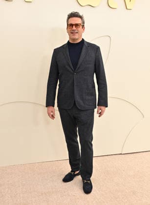 Apple TV Press Day Jon Hamm arriving to Apple TV Press Day at Barker Hanger on February 03, 2026 in Santa Monica, CA. Santa Monica Barker Hanger California USA Copyright: xLISAxOConnor AFF-USA.comx