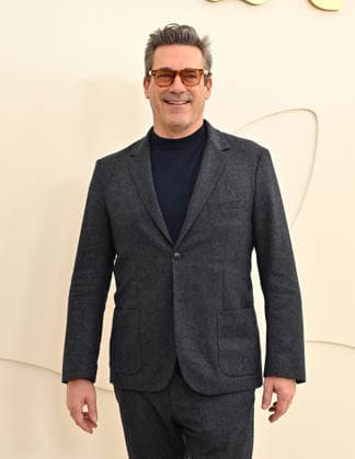 Apple TV Press Day Jon Hamm arriving to Apple TV Press Day at Barker Hanger on February 03, 2026 in Santa Monica, CA. Santa Monica Barker Hanger California USA Copyright: xLISAxOConnor AFF-USA.comx