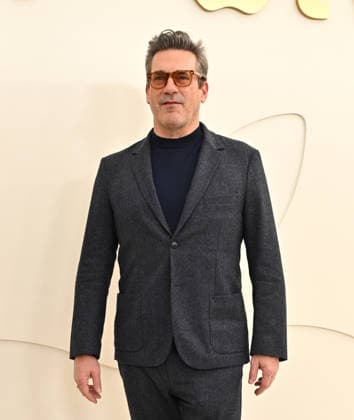 Apple TV Press Day Jon Hamm arriving to Apple TV Press Day at Barker Hanger on February 03, 2026 in Santa Monica, CA. Santa Monica Barker Hanger California USA Copyright: xLISAxOConnor AFF-USA.comx