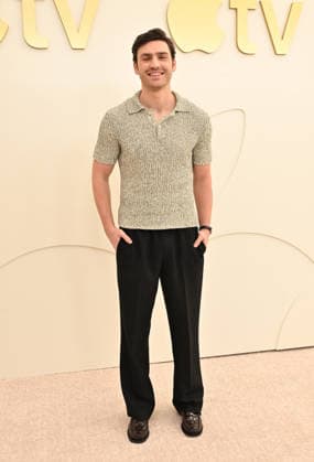 Apple TV Press Day Charlie Hall arriving to Apple TV Press Day at Barker Hanger on February 03, 2026 in Santa Monica, CA. Santa Monica Barker Hanger California USA Copyright: xLISAxOConnor AFF-USA.comx