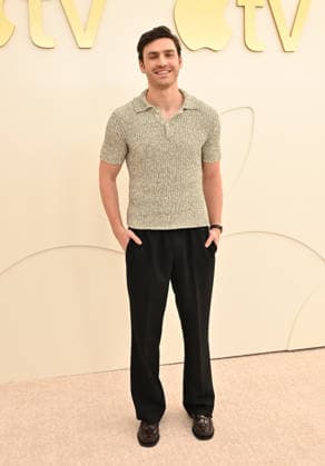 Apple TV Press Day Charlie Hall arriving to Apple TV Press Day at Barker Hanger on February 03, 2026 in Santa Monica, CA. Santa Monica Barker Hanger California USA Copyright: xLISAxOConnor AFF-USA.comx