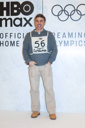 Milan, HBO Max, Official Streaming Home of the Olympics, held a photocall to present the streaming coverage of the XXV Winter Olympic Games Milan-Cortina 2026. Pictured: Kristian Ghedina (Italian alpine skier)  Copyright: xAlessandroxBremecx xipa-agency.netx xx IPA_Agency_IPA70936354