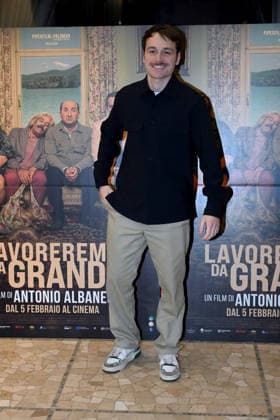 Milan, photocall for the film We ll Work When We Grow Up - Niccolò Ferrero  Copyright: xAlbertoxTerenghix xipa-agency.netx xComi Terenghix IPA_Agency_IPA70936464