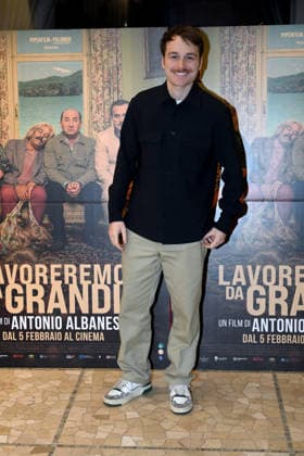 Milan, photocall for the film We ll Work When We Grow Up - Niccolò Ferrero  Copyright: xAlbertoxTerenghix xipa-agency.netx xComi Terenghix IPA_Agency_IPA70936466