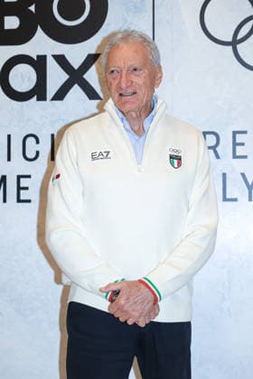Milan, HBO Max, Official Streaming Home of the Olympics, held a photocall to present the streaming coverage of the XXV Winter Olympic Games Milan-Cortina 2026. Pictured: Luciano Buonfiglio (CONI President)  Copyright: xAlessandroxBremecx xipa-agency.netx xx IPA_Agency_IPA70936491