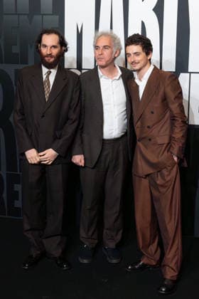 Marty Supreme Paris Film Premiere NB Josh Safdie, Ronald Bronstein, Timothée Chalamet attends Marty Supreme Paris Film Premiere at Le Grand REX on February 03, 2026 in Paris, France. Photo by Nasser Berzane ABACAPRESS.COM Paris France  Copyright: xBerzanexNasser ABACAx