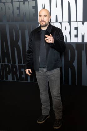 Marty Supreme Paris Film Premiere NB Kyan Khojandi attends Marty Supreme Paris Film Premiere at Le Grand REX on February 03, 2026 in Paris, France. Photo by Nasser Berzane ABACAPRESS.COM Paris France  Copyright: xBerzanexNasser ABACAx