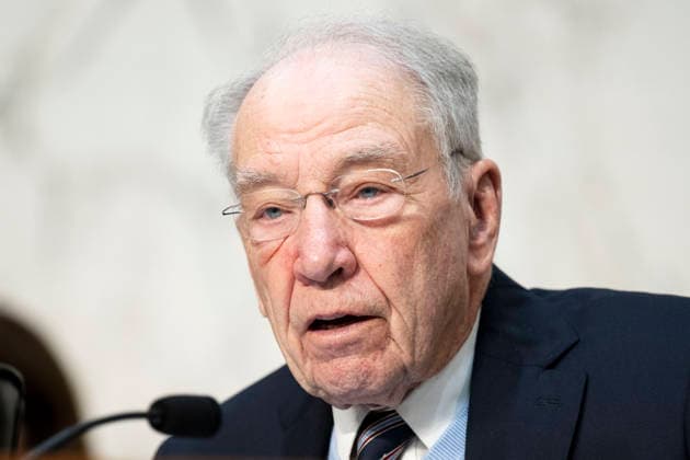 February 3, 2026, Washington, District Of Columbia, USA: U.S. Senator CHUCK GRASSLEY (R-IA) speaking at a Senate Judiciary hearing at the U.S. Capitol in Washington, DC. Washington USA - ZUMAb161 20260203_aap_b161_051 Copyright: xMichaelxBrochsteinx