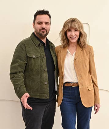Apple TV Press Day Jake Johnson and Mary Steenburgen arriving to Apple TV Press Day at Barker Hanger on February 03, 2026 in Santa Monica, CA. Santa Monica Barker Hanger California USA Copyright: xLISAxOConnor AFF-USA.comx