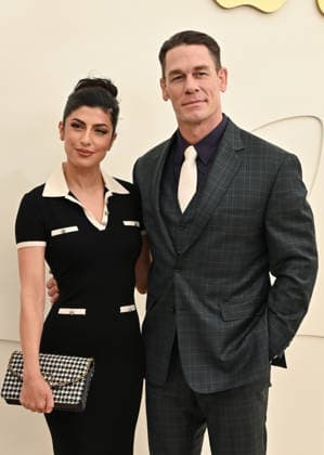 Apple TV Press Day John Cena and Shay Shariatzadeh arriving to Apple TV Press Day at Barker Hanger on February 03, 2026 in Santa Monica, CA. Santa Monica Barker Hanger California USA Copyright: xLISAxOConnor AFF-USA.comx