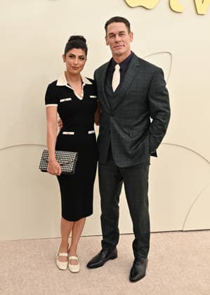 Apple TV Press Day John Cena and Shay Shariatzadeh arriving to Apple TV Press Day at Barker Hanger on February 03, 2026 in Santa Monica, CA. Santa Monica Barker Hanger California USA Copyright: xLISAxOConnor AFF-USA.comx